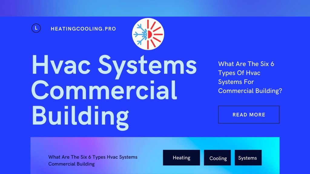 What Are The Six 6 Types Of Hvac Systems For Commercial Building